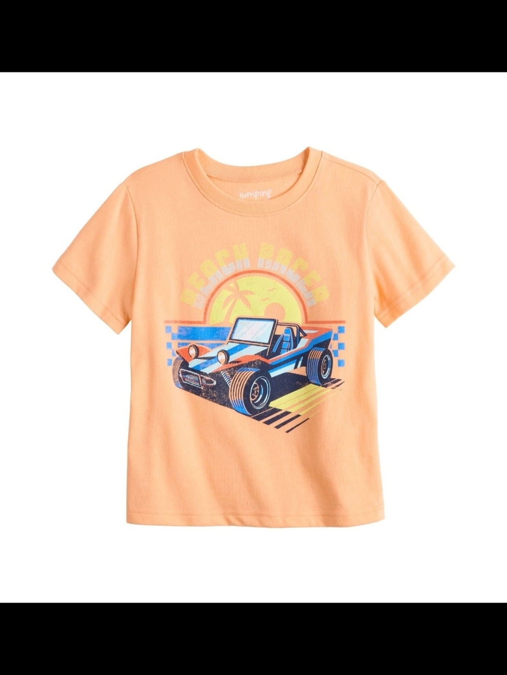 Jumping Beans Baby Boy Beach Racer Graphic Tee (NWT) Size 12M